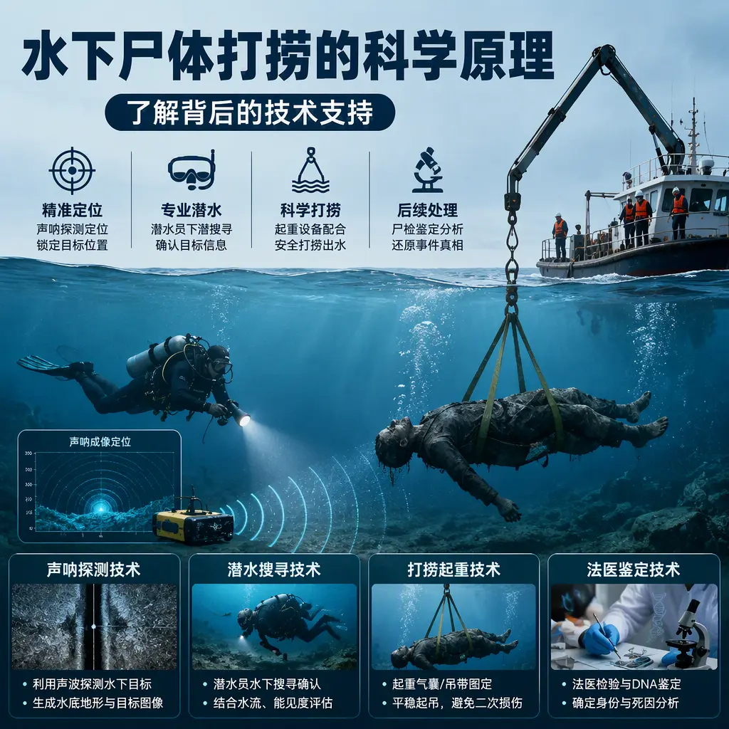 河池水下尸体打捞的科学原理，了解背后的技术支持